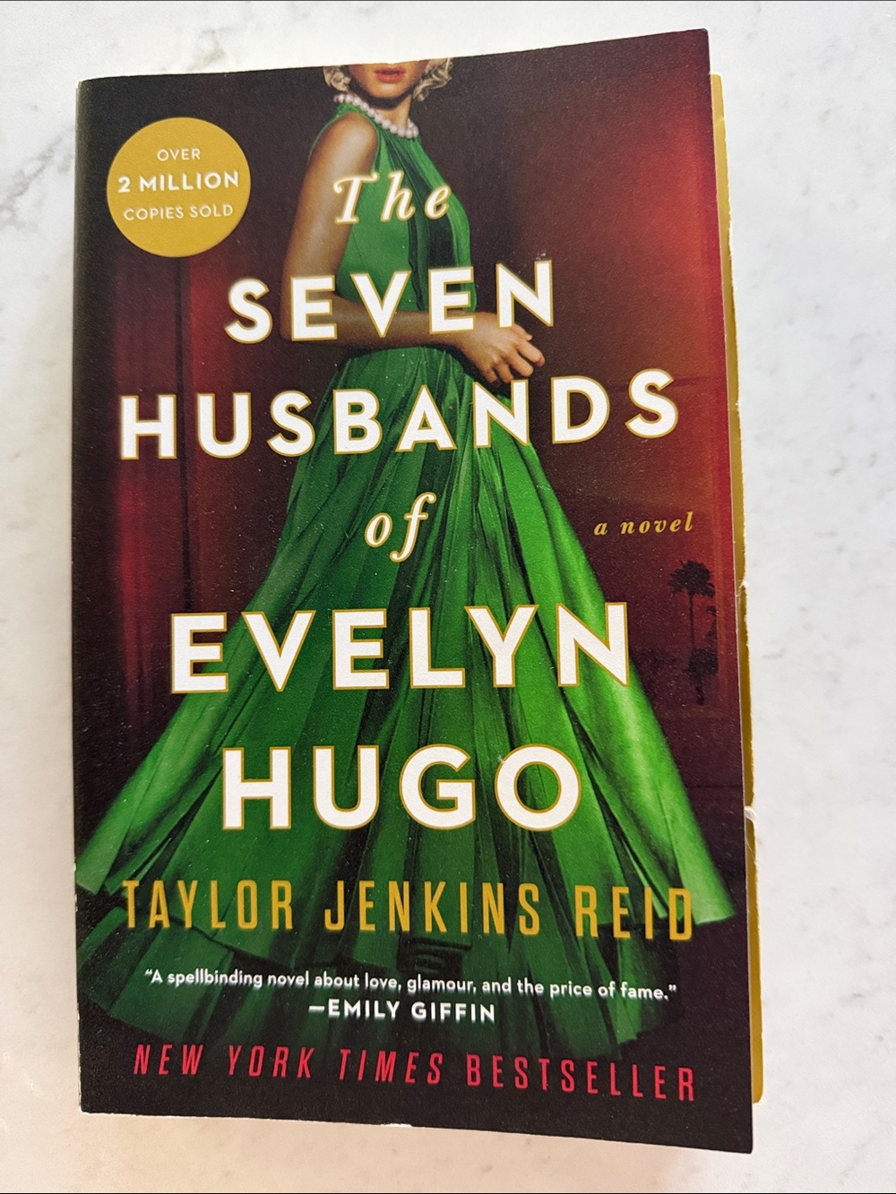 The Seven Husbands of Evelyn Hugo by Taylor Jenkins Reid - Green Cover